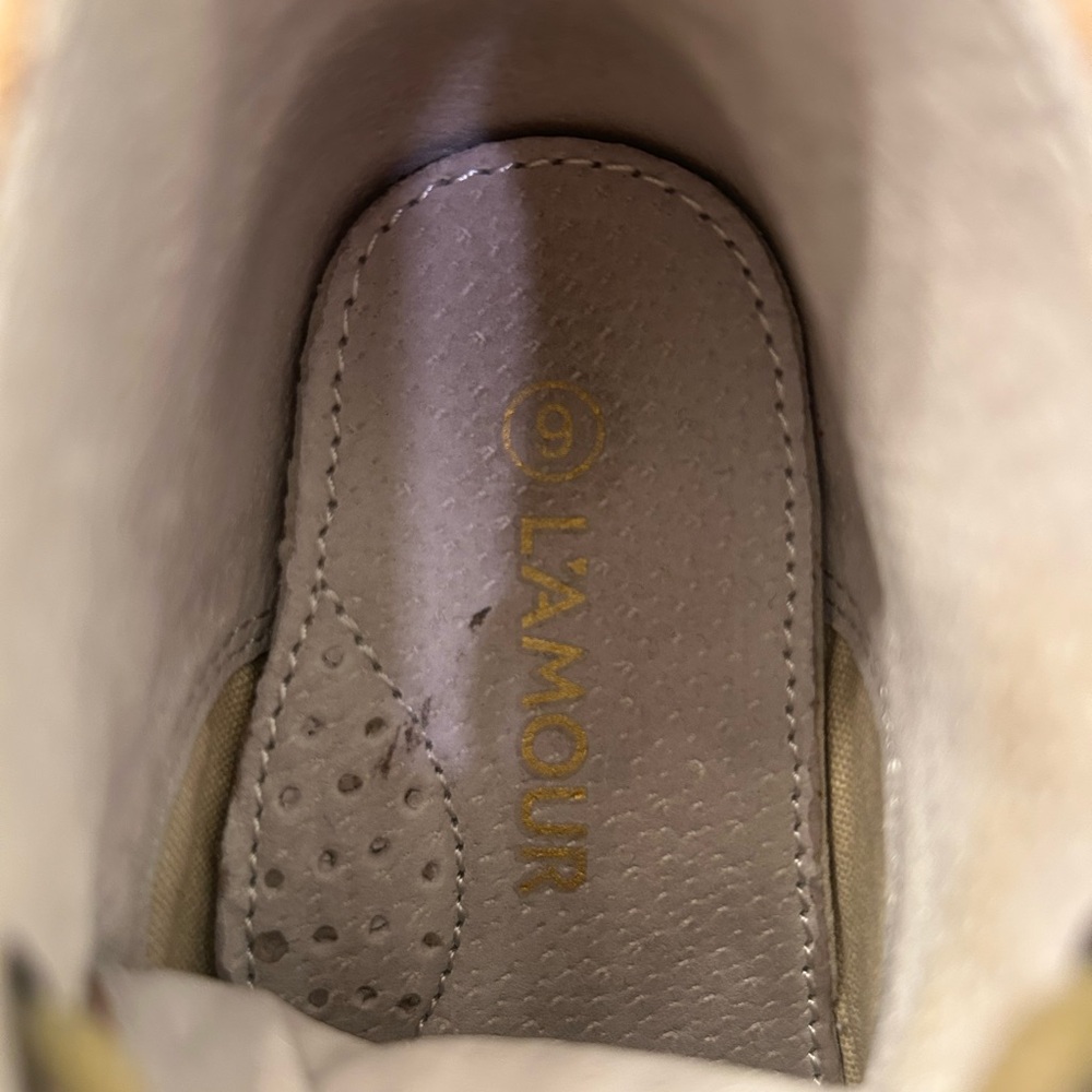 L’Amour toddler boys Brown leather shoes size 9 - Picture 6 of 7